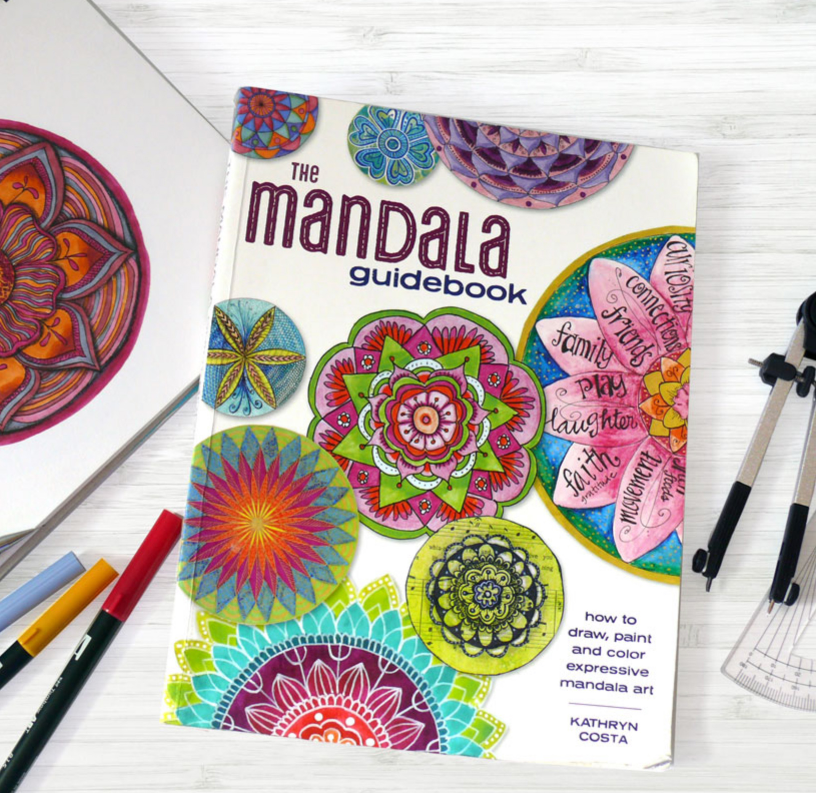 Book cover of The Mandala Guidebook