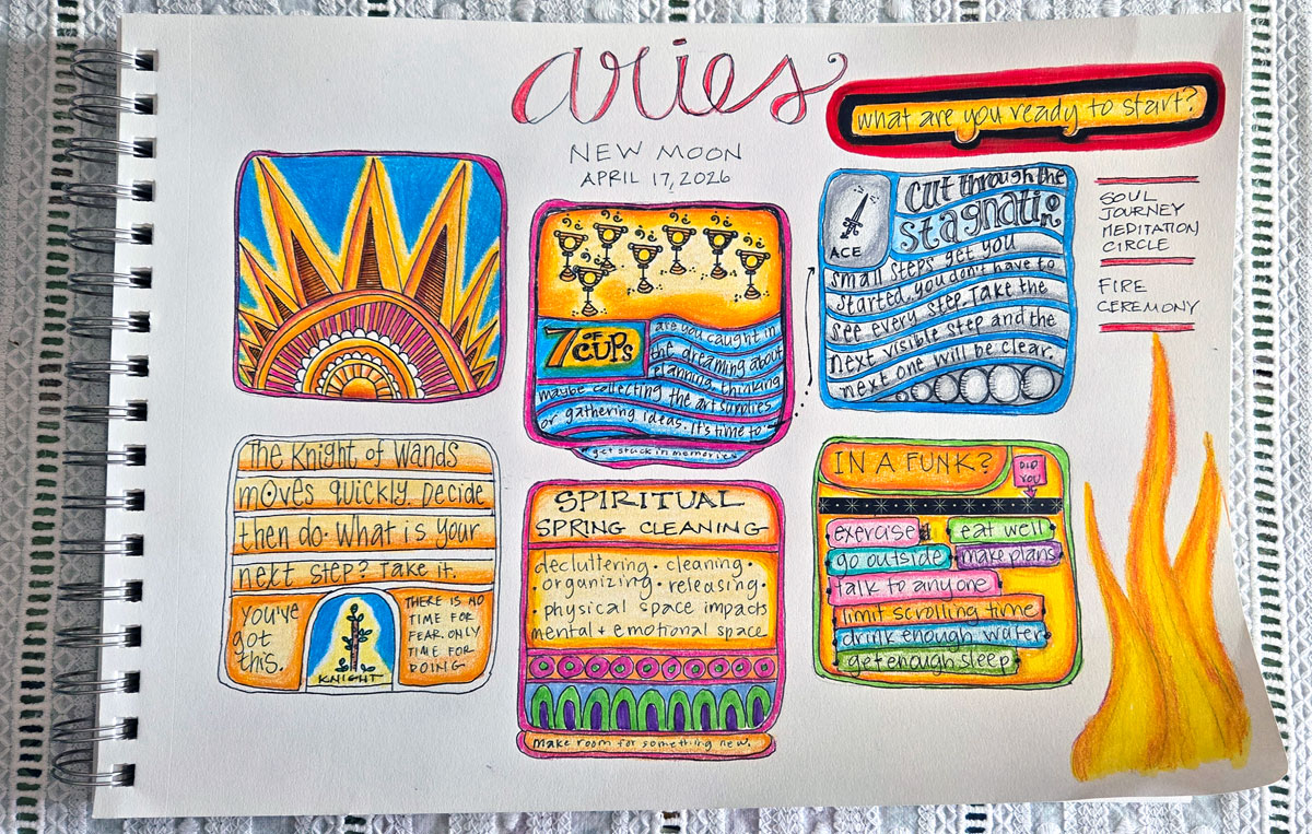 Aries New Moon: How to Get Unstuck and Take Action